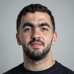 A pink and purple gradient.